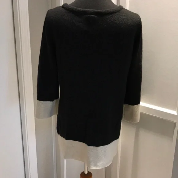 H&M black and cream sweater - Picture 5 of 8